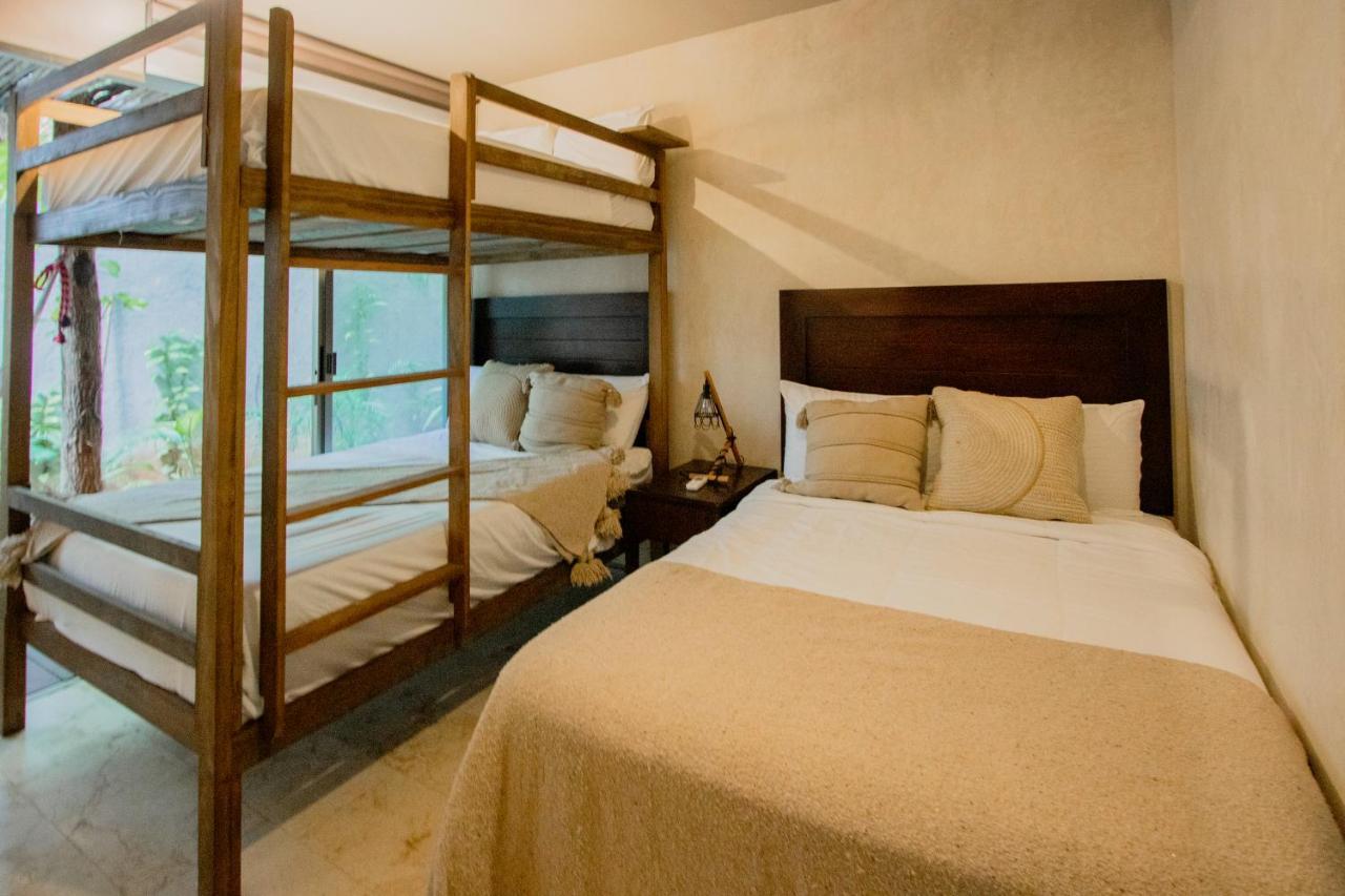 Ideal 4 Groups Aldeazama 2Br 10Pax Apt Papaya Playa Тулум Экстерьер фото