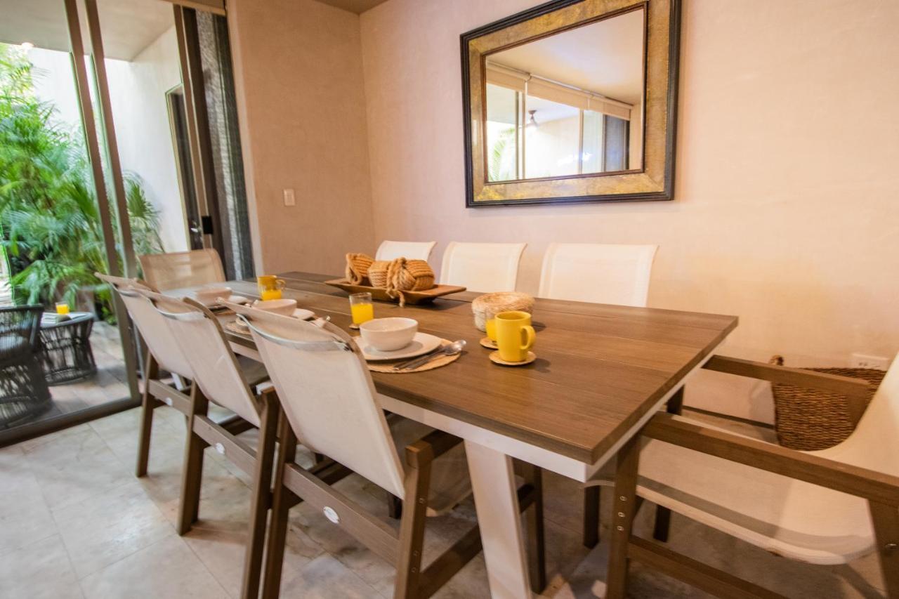Ideal 4 Groups Aldeazama 2Br 10Pax Apt Papaya Playa Тулум Экстерьер фото
